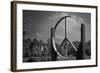 Peace Sign Woodstock Hall of Fame-null-Framed Photo