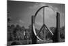 Peace Sign Woodstock Hall of Fame-null-Mounted Photo