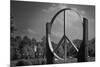 Peace Sign Woodstock Hall of Fame-null-Mounted Photo