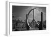 Peace Sign Woodstock Hall of Fame-null-Framed Photo