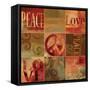 Peace Sign-Luke Wilson-Framed Stretched Canvas