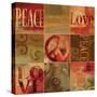 Peace Sign-Luke Wilson-Stretched Canvas