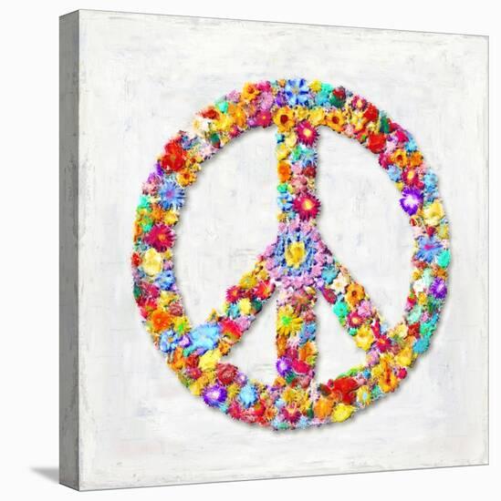 Peace Sign-Jamie MacDowell-Stretched Canvas