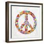 Peace Sign-Jamie MacDowell-Framed Art Print