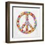 Peace Sign-Jamie MacDowell-Framed Art Print