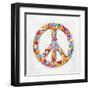 Peace Sign-Jamie MacDowell-Framed Art Print