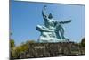Peace Statue in the Peace Park, Nagasaki, Kyushu, Japan, Asia-Michael Runkel-Mounted Photographic Print