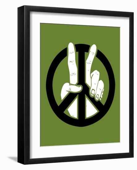 Peace to the 2nd Power-Steven Wilson-Framed Giclee Print