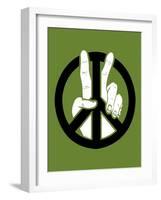 Peace to the 2nd Power-Steven Wilson-Framed Giclee Print