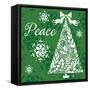 Peace Tree-Teresa Woo-Framed Stretched Canvas