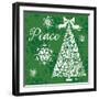 Peace Tree-Teresa Woo-Framed Art Print