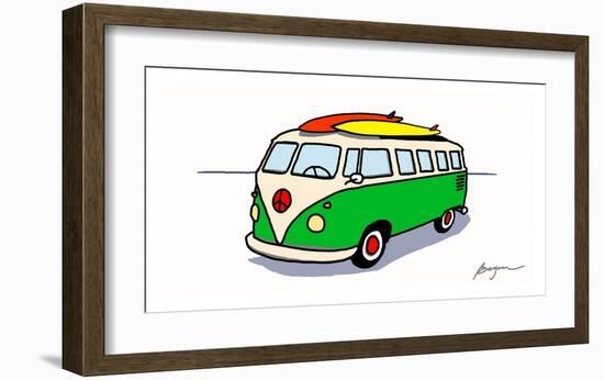 Peace Wagon-Carlos Beyon-Framed Giclee Print