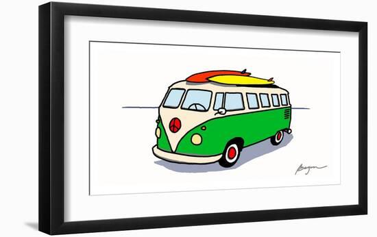 Peace Wagon-Carlos Beyon-Framed Giclee Print