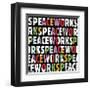 Peace Works-Erin Clark-Framed Giclee Print