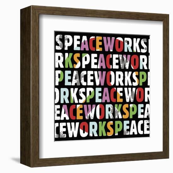 Peace Works-Erin Clark-Framed Giclee Print