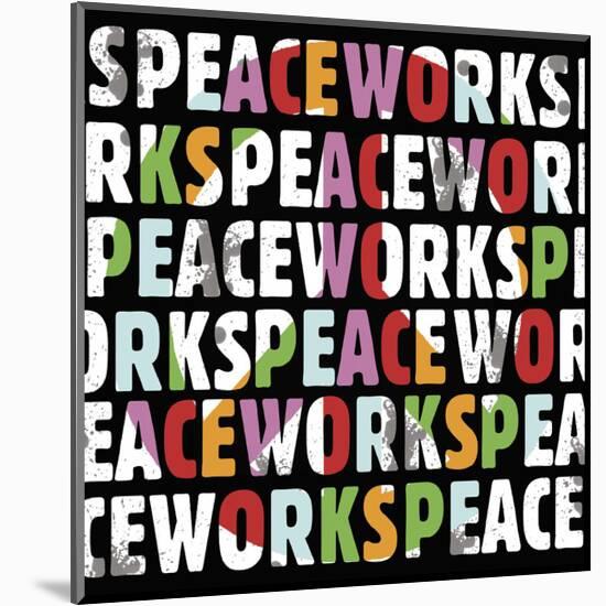 Peace Works-Erin Clark-Mounted Giclee Print