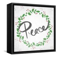 Peace Wreath-Anna Quach-Framed Stretched Canvas