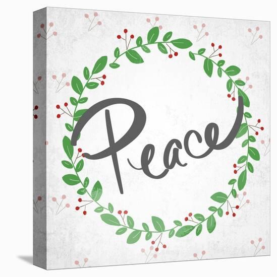 Peace Wreath-Anna Quach-Stretched Canvas