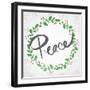 Peace Wreath-Anna Quach-Framed Art Print