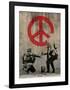 Peace-Banksy-Framed Giclee Print