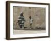 Peace-Banksy-Framed Premium Giclee Print