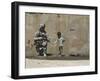 Peace-Banksy-Framed Premium Giclee Print