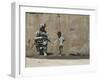 Peace-Banksy-Framed Premium Giclee Print