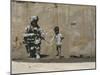 Peace-Banksy-Mounted Premium Giclee Print