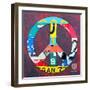 Peace-Design Turnpike-Framed Giclee Print