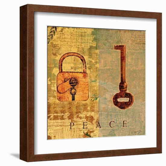 Peace-Eric Yang-Framed Art Print