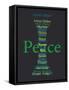 Peace-Whoartnow-Framed Stretched Canvas