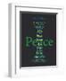 Peace-Whoartnow-Framed Giclee Print