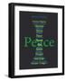 Peace-Whoartnow-Framed Giclee Print