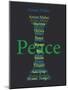 Peace-Whoartnow-Mounted Giclee Print