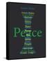 Peace-Whoartnow-Framed Stretched Canvas