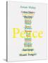 Peace-Whoartnow-Stretched Canvas