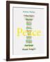 Peace-Whoartnow-Framed Giclee Print