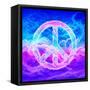 Peace-null-Framed Stretched Canvas