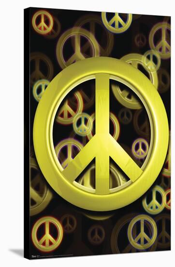 Peace-Trends International-Stretched Canvas