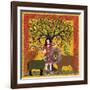 Peaceable Kingdom 12-David Sheskin-Framed Giclee Print