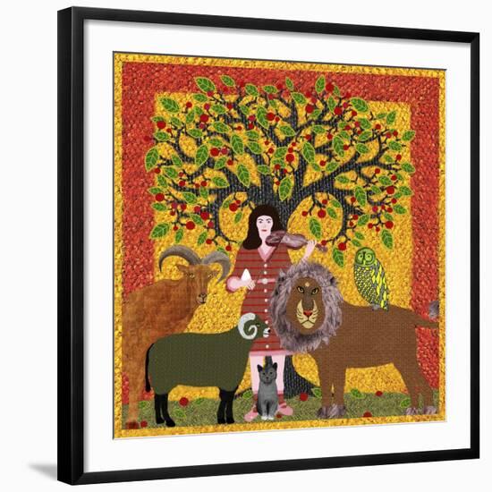 Peaceable Kingdom 12-David Sheskin-Framed Giclee Print