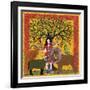 Peaceable Kingdom 12-David Sheskin-Framed Giclee Print