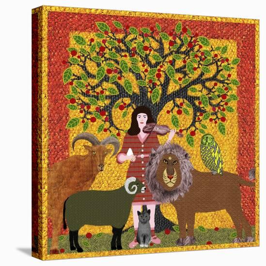 Peaceable Kingdom 12-David Sheskin-Stretched Canvas