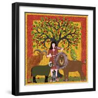 Peaceable Kingdom 12-David Sheskin-Framed Premium Giclee Print