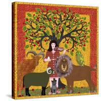 Peaceable Kingdom 12-David Sheskin-Stretched Canvas