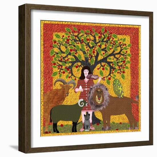 Peaceable Kingdom 12-David Sheskin-Framed Giclee Print