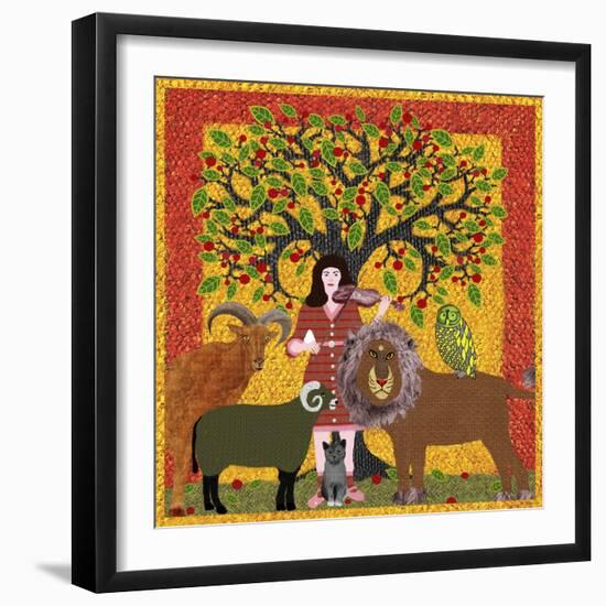 Peaceable Kingdom 12-David Sheskin-Framed Giclee Print