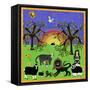 Peaceable Kingdom 13-David Sheskin-Framed Stretched Canvas