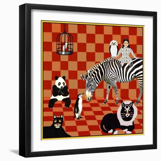 Peaceable Kingdom 16-David Sheskin-Framed Giclee Print