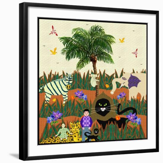 Peaceable Kingdom 22-David Sheskin-Framed Giclee Print